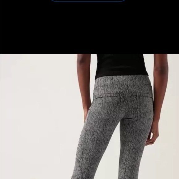 NWT Athleta Delancey Skyline Textured Tight size Medium (black/white) - Picture 12 of 13